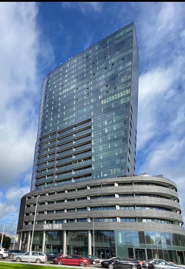 Apartamenty Hanza Tower Gold ชเตชชิน ภายนอก รูปภาพ