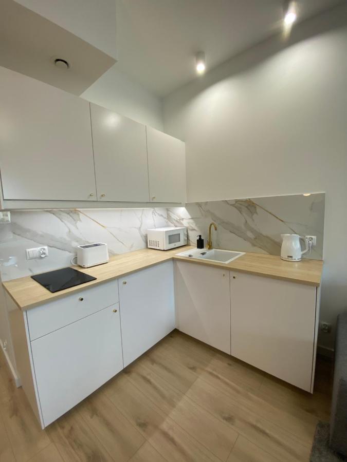 Apartamenty Hanza Tower Gold ชเตชชิน ภายนอก รูปภาพ